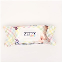 Салфетки влажные для детей "SENSO BABY", 120 шт