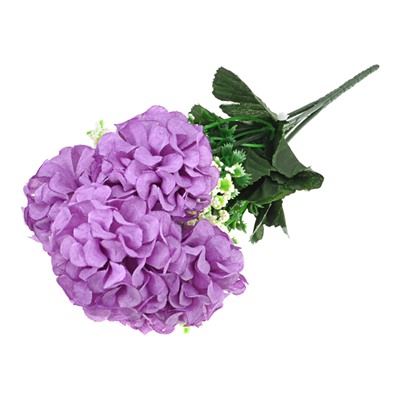 TCV010-02 Искусственные цветы Хризантемы, 37х9см, цвет фиолетовый