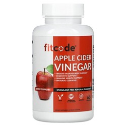 FITCODE, яблочный уксус, 60 растительных капсул
