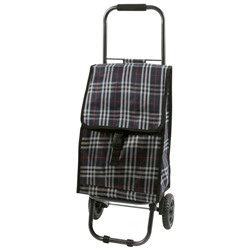 Тележка с сумкой D203ECO "Tartan", 30 кг