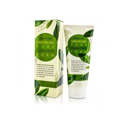 Пенка для умывания с экстрактом семян зеленого чая Farmstay Green Tea Seed Pure Cleansing Foam 180 мл