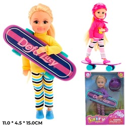 Кукла 8295 на скейте Defa Lucy  в Самаре