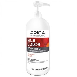 EPICA Rich Color / Кондиционер для окрашенных волос с маслом макадамии и экстрактом виноградной косточки, 1000 мл