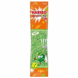 Жевательный мармелад со вкусом яблока Haribo Spaghetti Fizz Apple  200 гр