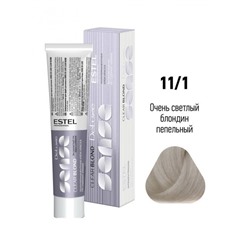 11/1 Крем-краска для волос SENSE DE LUXE CLEAR BLOND Очень светлый блондин пепельный