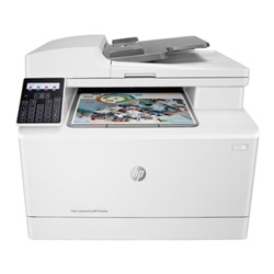 МФУ, лаз цв печать HP LaserJet Pro M183fw, 600x600 dpi, 16 стр/мин(цв/чб), А4, Wi-Fi, белый