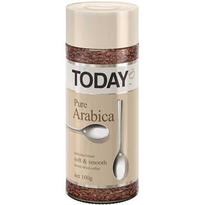 TODAY. Pure Arabica 100 гр. стекл.банка