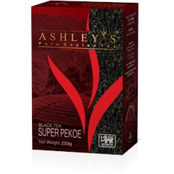 ASHLEY'S. Super Pekoe черный 250 гр. карт.пачка