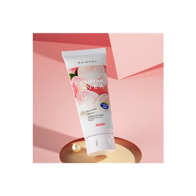 Пенка для умывания с экстрактом персика Peach Milk Clean Moist Cleanser, 100 гр EXGYAN