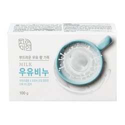 Mukunghwa Косметическое мыло с молочными протеинами Pure Milk Soap