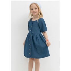20220350007, Платье джинсовое детское для девочек Loire синий