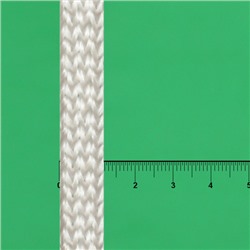 Шнур хозяйственный вязанный б/с тип 8 d=12*2мм (10м) белый г. Челябинск