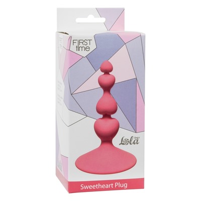 Анальная пробка Sweetheart Plug Pink 4106-01Lola