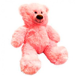 Медведь Мартин 65см  розовый с сердцем 402-с/38/121 в Самаре