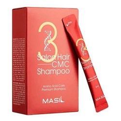 Masil Шампунь с аминокислотами для волос в саше - Salon hair cmc shampoo, 8мл*20шт(3 красный саше)