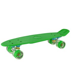 Мини-круизер PNB-01GW (22") Green светящиеся колеса