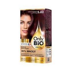 Акция !!! ФК /GB-8029/ Стойкая крем-краска д/в Only Bio Color тон 5.62 Благород.бургунд 115мл/15