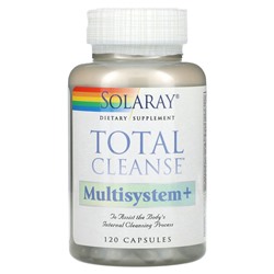 Solaray, Total Cleanse, Multisystem +, 120 капсул