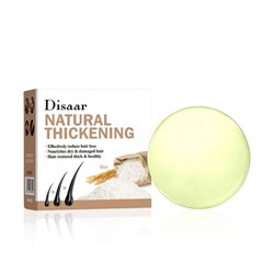 DISAAR  Твердый Шампунь NATURAL THICKENING Для утолщения волос, Против Выпадения РИС  100г  (DS-5385)