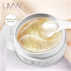 Гидрогелевые патчи для глаз UMYV с коллагеном,CRYSTAL ELASTIC COLORFUL EYE MASK,60 шт.