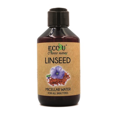 Linseed  Мицеллярная вода для лица для всех типов кожи льняное семя, 300мл