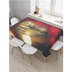 Скатерть на стол «Время веселья», прямоугольная, сатен, размер 145х180 см