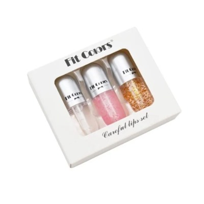 Набор блесков для губ FIT Colors Careful Lips Set