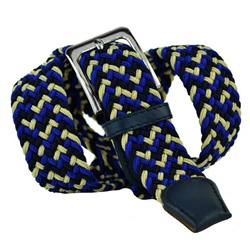 Ремень текстильный 35Rezinka-131 blue/multicolor