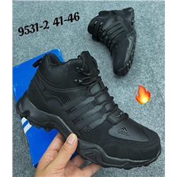 Мужские кроссовки ЗИМА 9531-2 черные