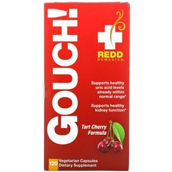 Redd Remedies, Gouch!, поддержка нормального уровня мочевой кислоты, 120 вегетарианских капсул