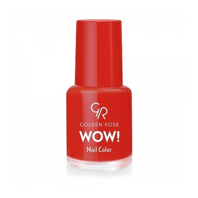 Golden Rose ЛАК WOW Nail 6мл т.039 красный