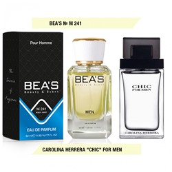 Мужская парфюмерия   Парфюм Beas Carolina Herrera Chic for men 50 ml арт. M 241