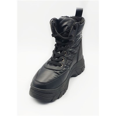 Ботинки женские ZHGFW23-3 black, черный