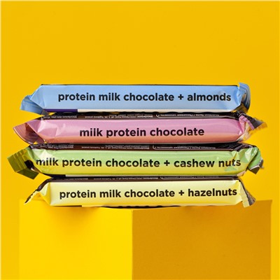 Протеиновый шоколад без сахара - Ассорти шоколада