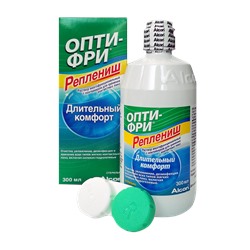 Opti-Free Replenish 300 ml Многоцелевой раствор с контейнером