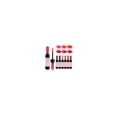 MAN ZI MIAO  Тинт для Губ с кисточкой WINE LIP TINT Матовый Стойкий 24H  7г  (LC-021)  (ТВ-7481)   К24