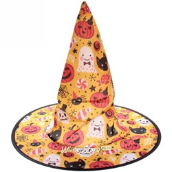 Карнавальная шляпа Funny Halloween 38*30 см (Serpantin)