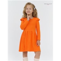 Платье Фея оранжевая 104/оранжевый/100% хлопок