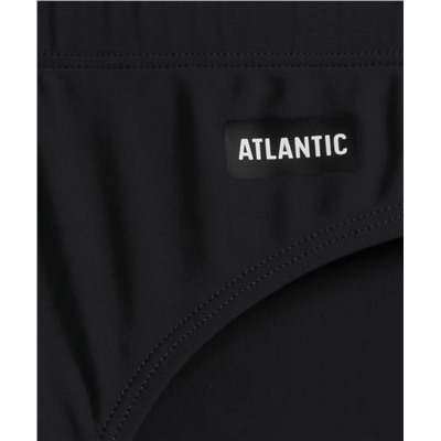 Плавки мужские спорт Atlantic, 1 шт. в уп., полиамид, черные, KMT-334