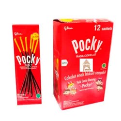 Палочки бисквитные Pocky Single Chocolate 12гр.