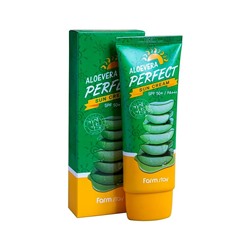 Солнцезащитный крем Farm Stay с экстрактом алоэ - Aloevera Perfect Sun Cream SPF50+ PA+++, 70 мл