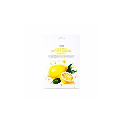 Тканевая маска для лица Tenzero Vitamin Sheet Mask  с витаминами