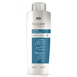 Top Care Repair Shampoo / Шампунь для светлых волос, 500мл, SILVER CARE, LISAP