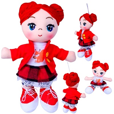 Кукла Oly 26 см Агата красные волосы мягк. ВВ5514 в Самаре