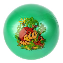 Играем вместе. Мяч "Мама для мамонтенка" цвет в ассорт. 23 см в сетке арт.AD-9(MM)
