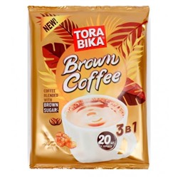 Кофе Торабика Brown Coffee 3 в 1 Блок 20 шт.