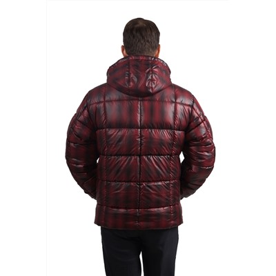 Куртка мужская зимняя бордо AL-104