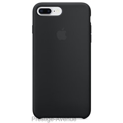 Силиконовый чехол для iPhone 7/8 Plus -Черный (Black)