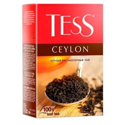 Чай Тесс мята чёрный Tess High Ceylon, 100 гр.