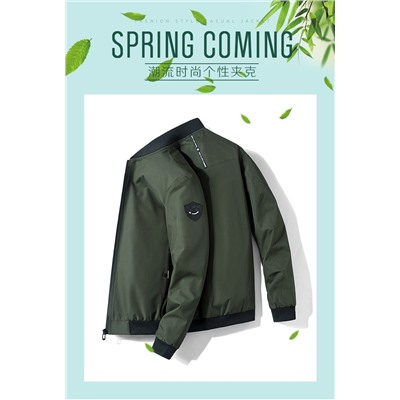 Куртка мужская арт МЖ72, цвет:8003 зелёный утеплённый